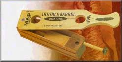 Turkey Friction Calls, Box And Push Button, Double Barrel Box